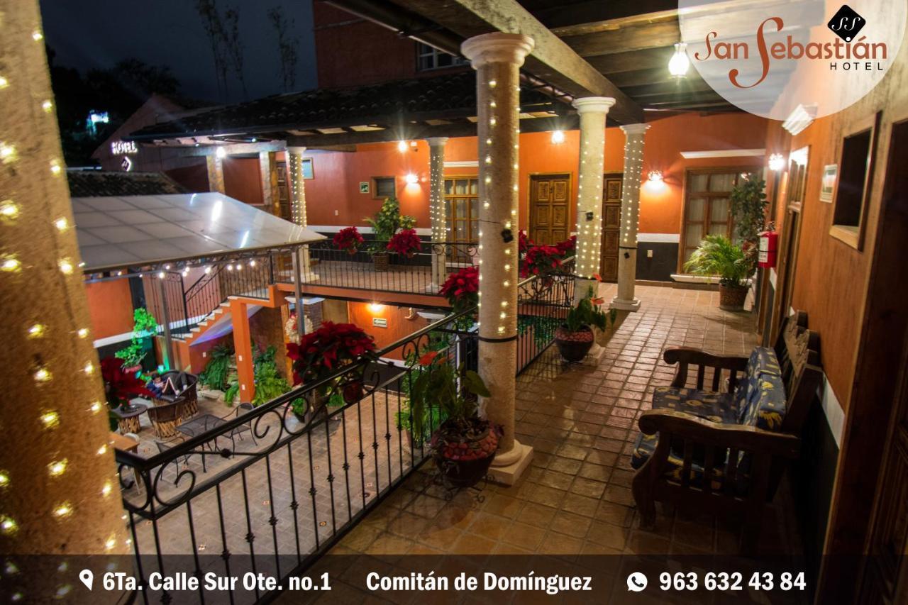 Hotel San Sebastian Комитан-де-Домингес Экстерьер фото